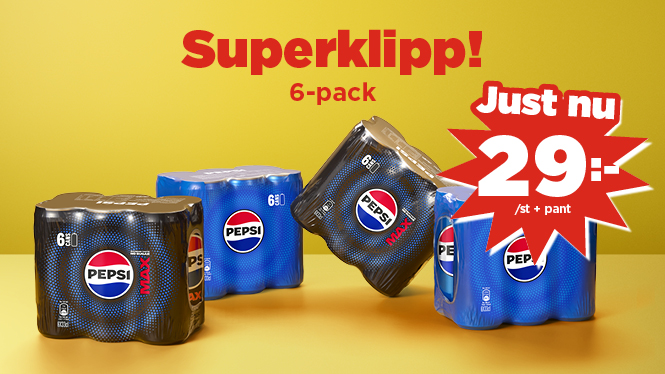 Pepsi 6 pack