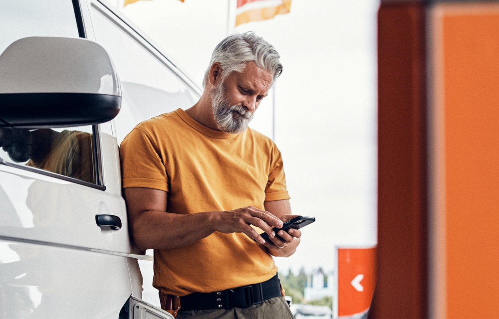 NU kan du betal din tankning med mobilen!
