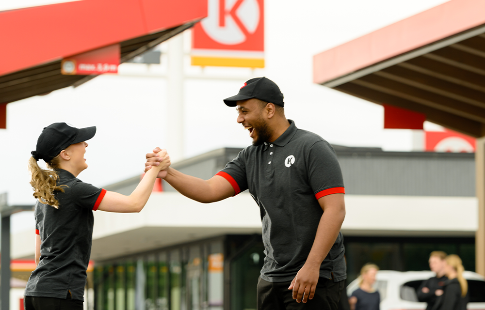 Circle K personal handslag