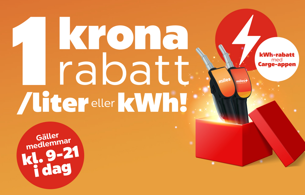 Drivmedelsrabatt på Circle K