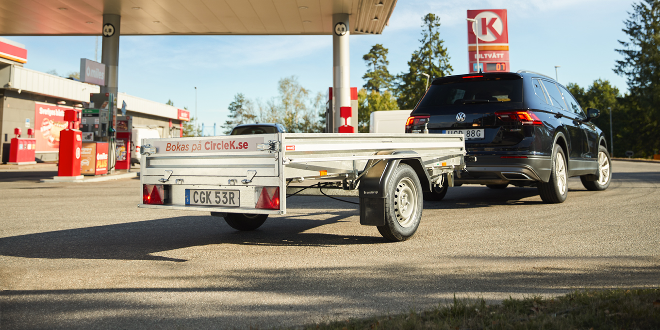 Hyr ditt släp på CIrcle K!