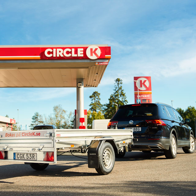 Hyr släp på Circle K!