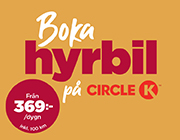 Boka hyrbil på Circle K