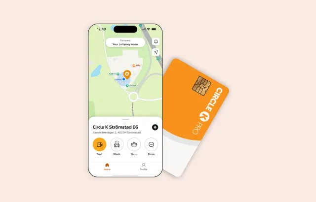 Circle K Pro card and app